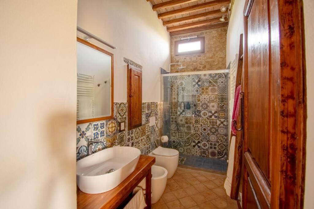 סאן דונינו Casetta Rustica Nel Chianti מראה חיצוני תמונה